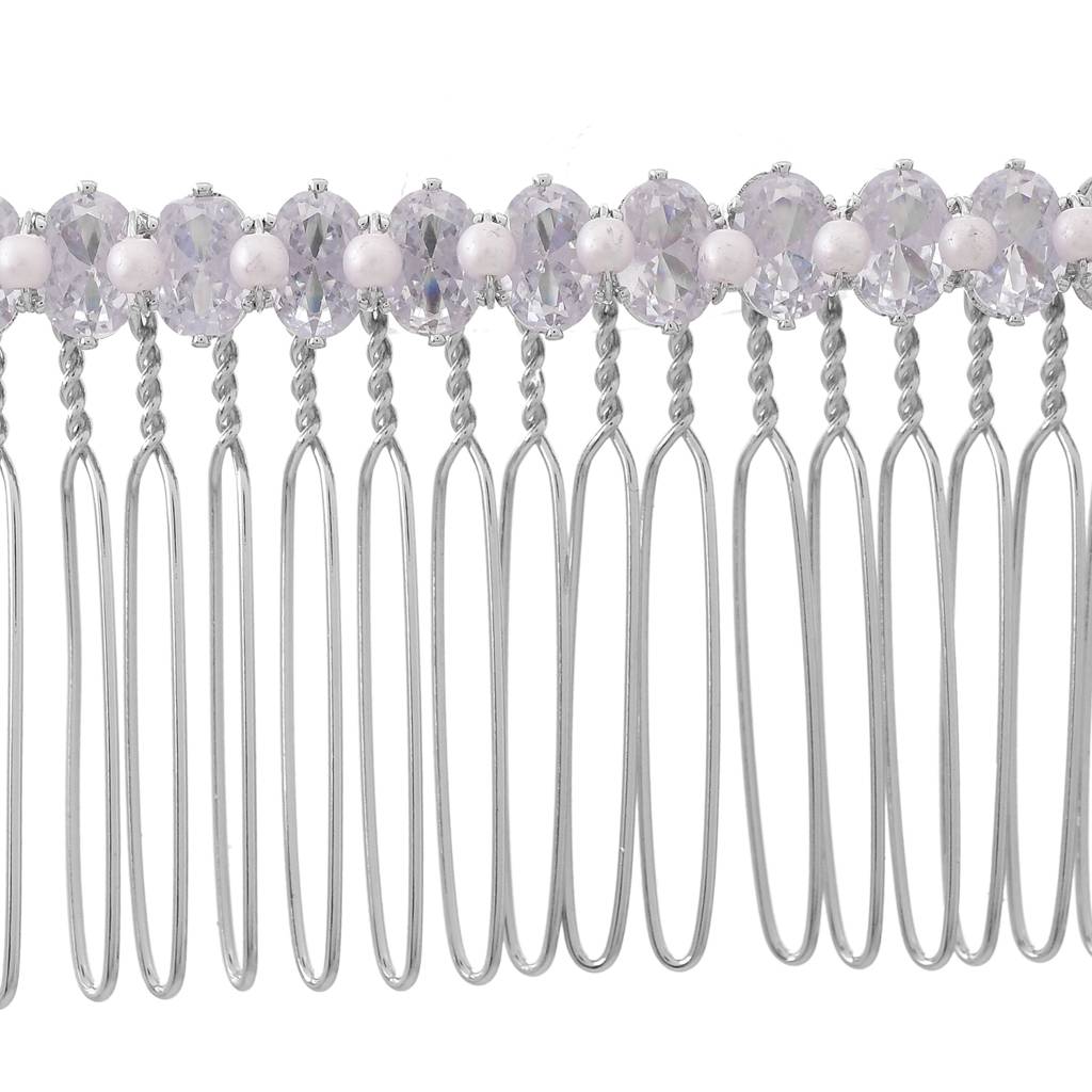 Royal Romance Blossom Comb Pin Hair Accessories : 8905124548709