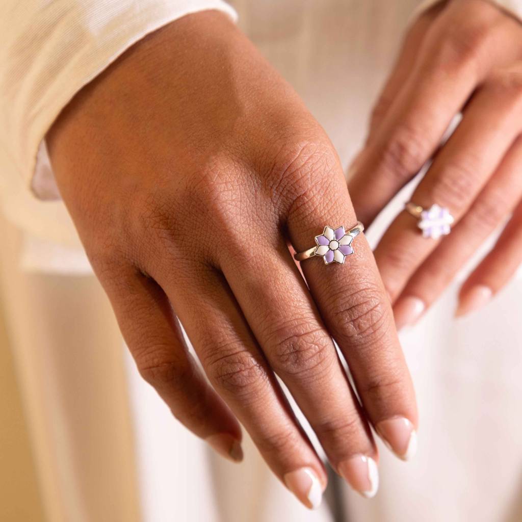 Adya Bloom Toe Ring Cum Midi Ring : SK20094