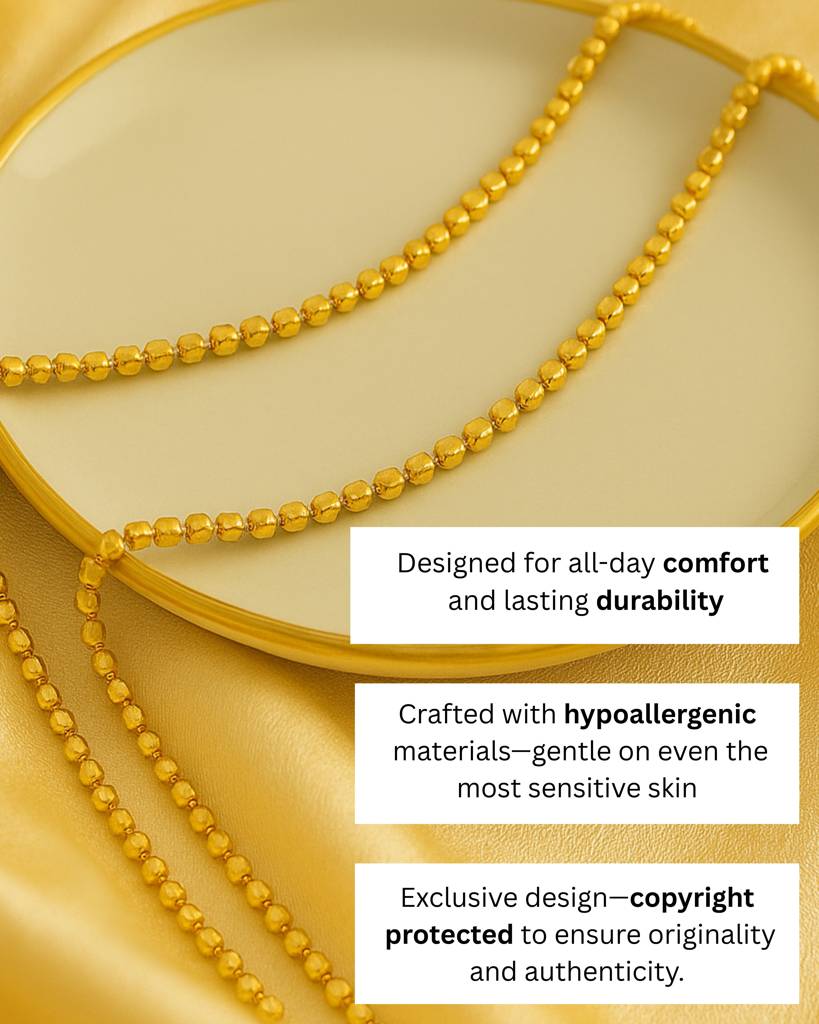 All That Gold Beaded Bra Strap : BBR-ALLTHAT-GOLD-XS