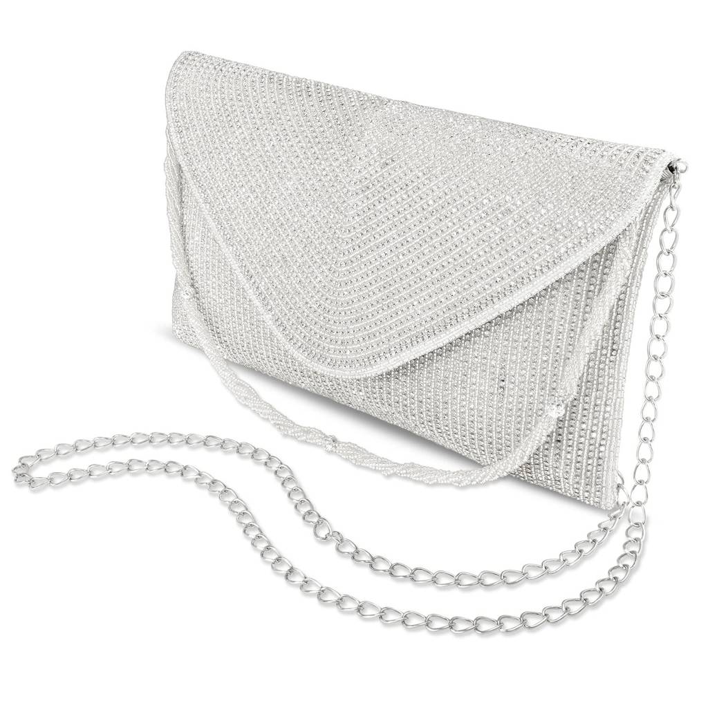 Clutch Purses For Women Wedding Handmade Evening Handbags Party Bridal Clutch (C69C) : C69S