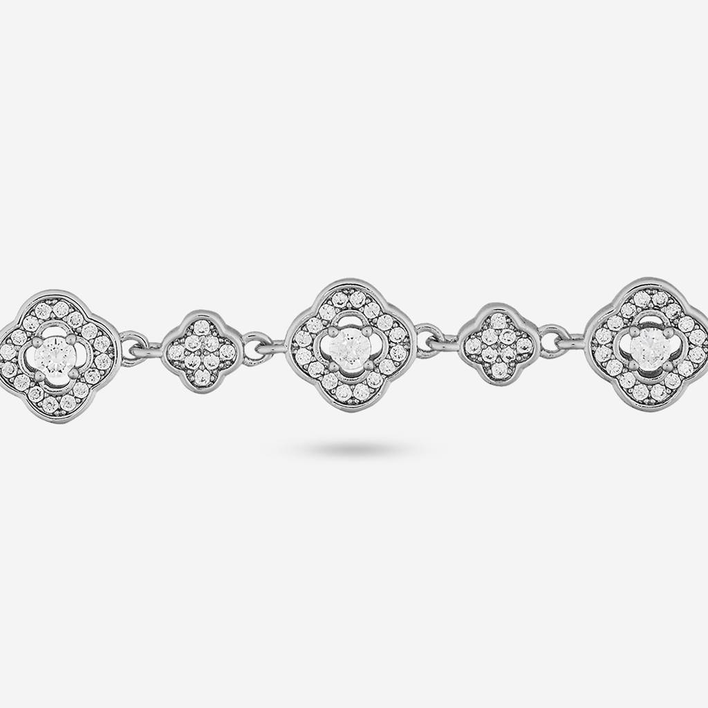 Party Wear Zircon Bracelet - 466942 : 466943