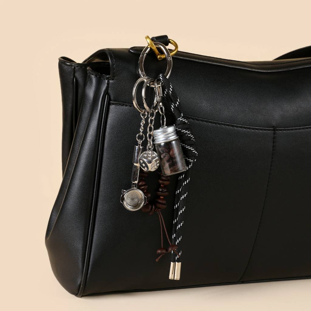 Brewed Essence Coffee Bag Charm : C-BG-0082-S-BR