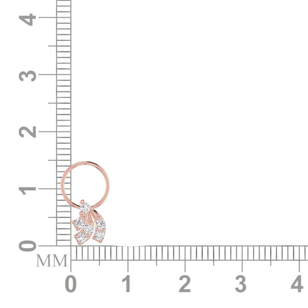 Avsar 9K Bis Hallmarked | Nosepin For Women/Girls |  Avno267 : AVNO267PC