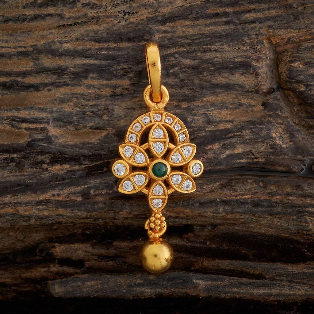 Ruby Gold - Plated Festive Temple Pendant Set - 416340 : 416340