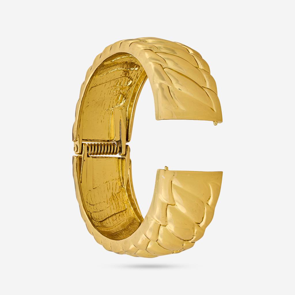 Gold - Plated Casual Wear Trendy Kada - 458961 : 458961