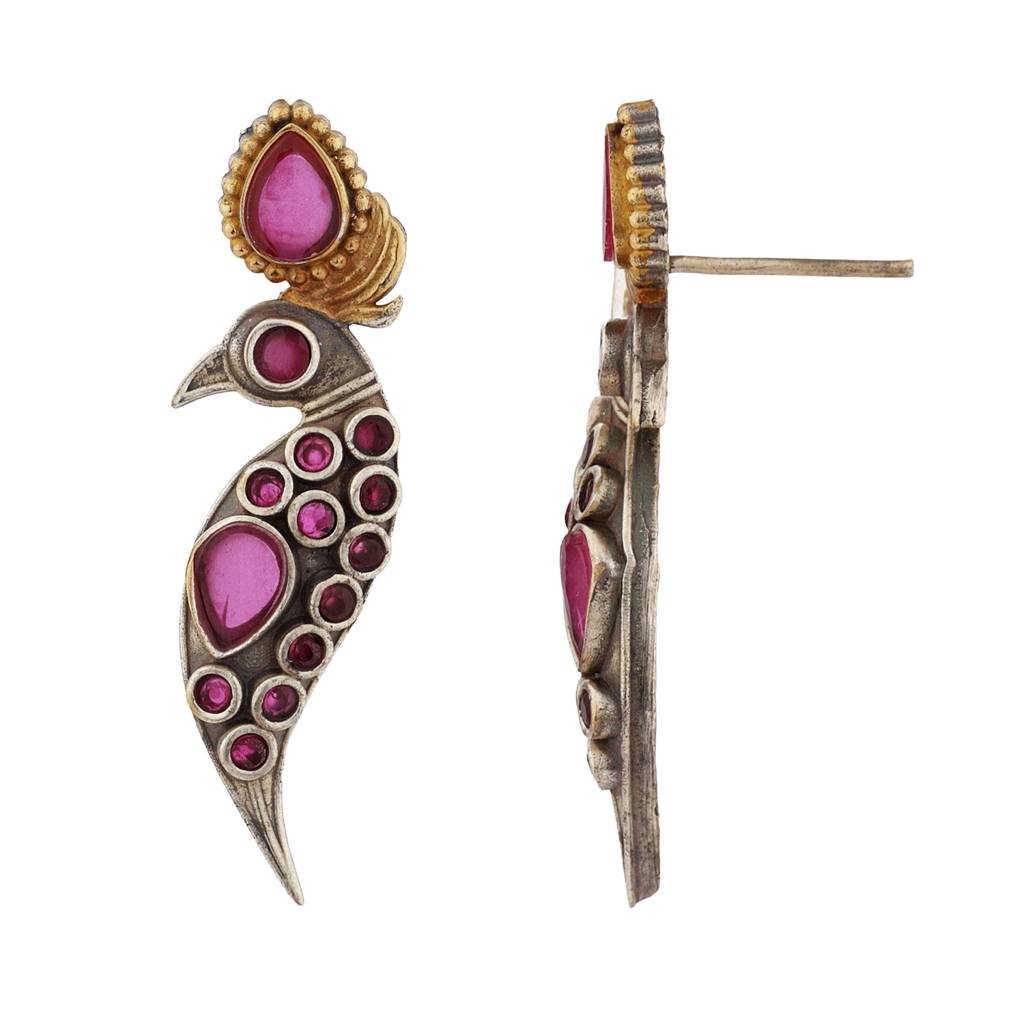 Antique Elegance Peacock Drop : 8905124582659