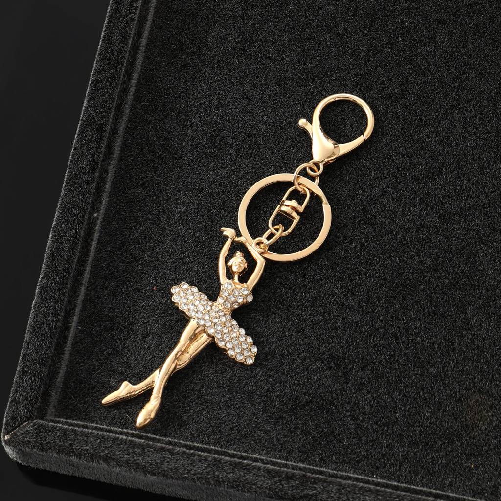 Ballerina Bag Charm : C-BG-0020-G-WH