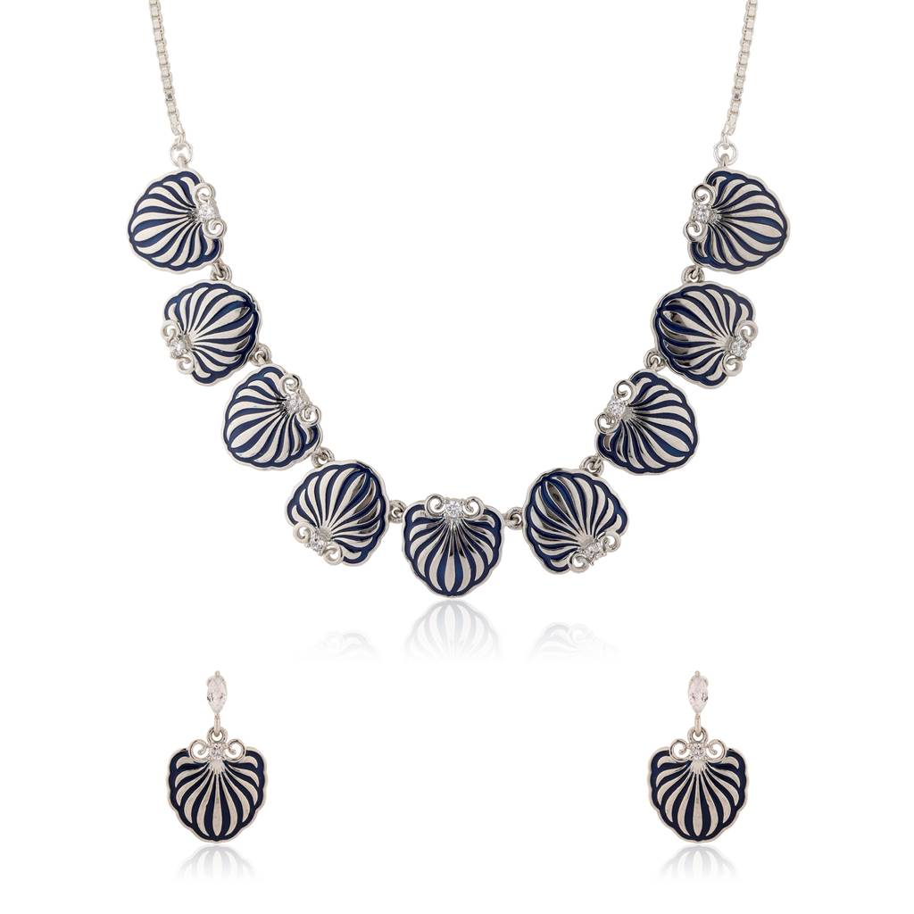 Fractals In Nature Astral Symmetry Necklace Set : 8905124582222