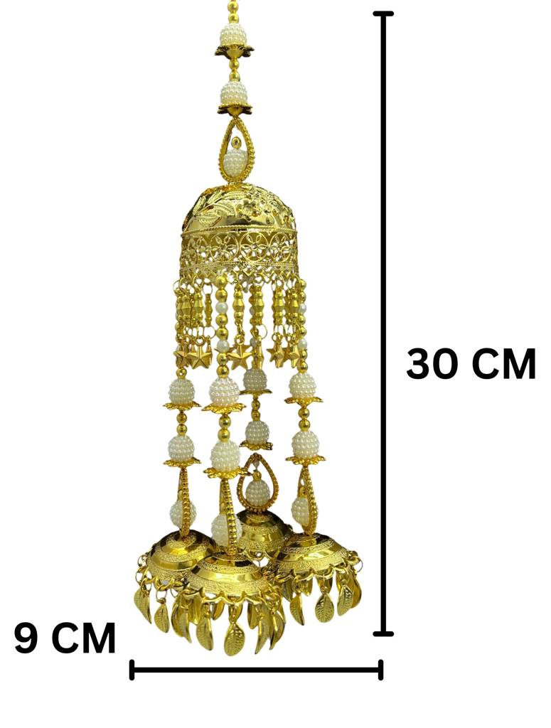 Golden Bridal Kalira For Wedding : 2512-264-et