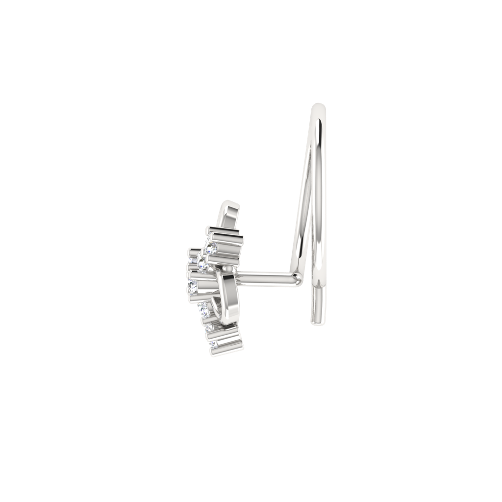 Avsar 9K Bis Hallmarked | Nosepin For Women/Girls |  Avno156 : AVNO156WC