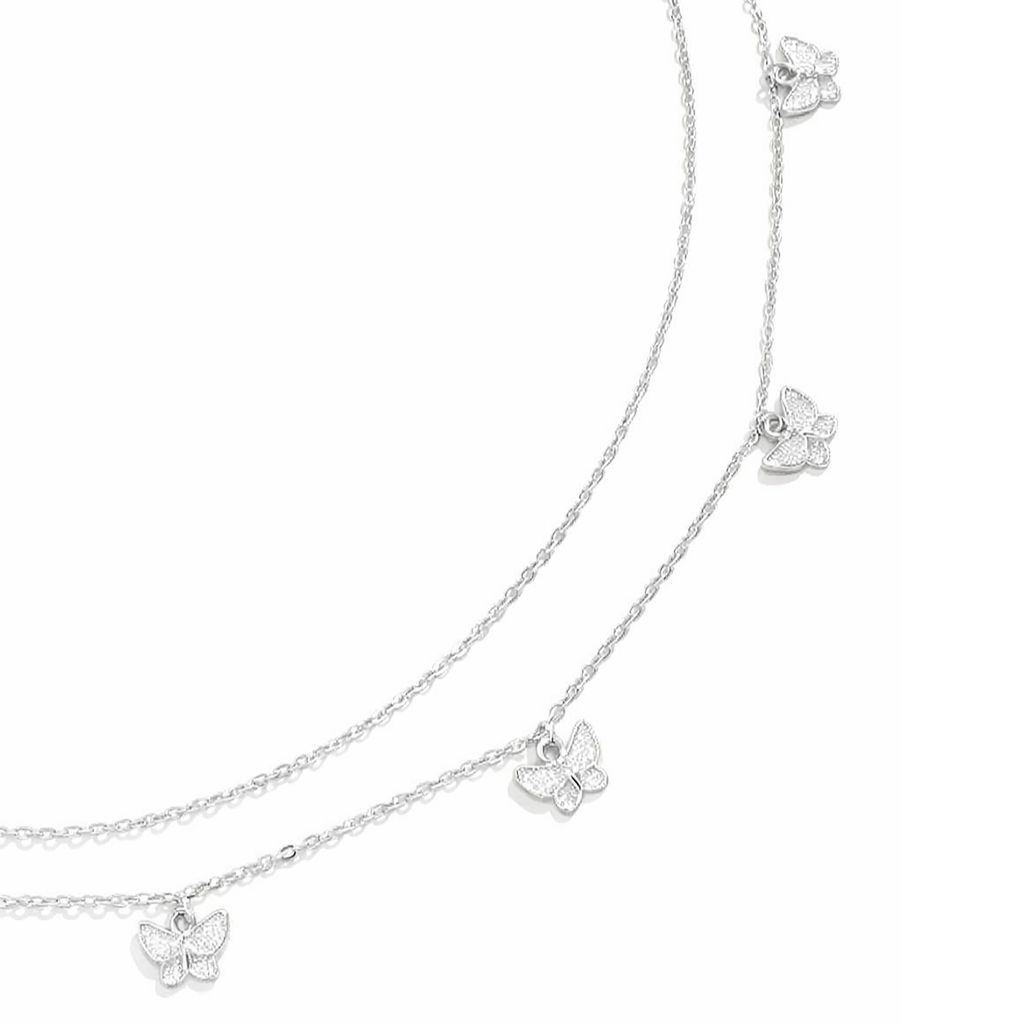 Cubic Zirconia Studded Silver Plated Fancy Kamarbandh Belly Chain Waist Chain Jewellery For Women & Girls : PX9BCH75RW