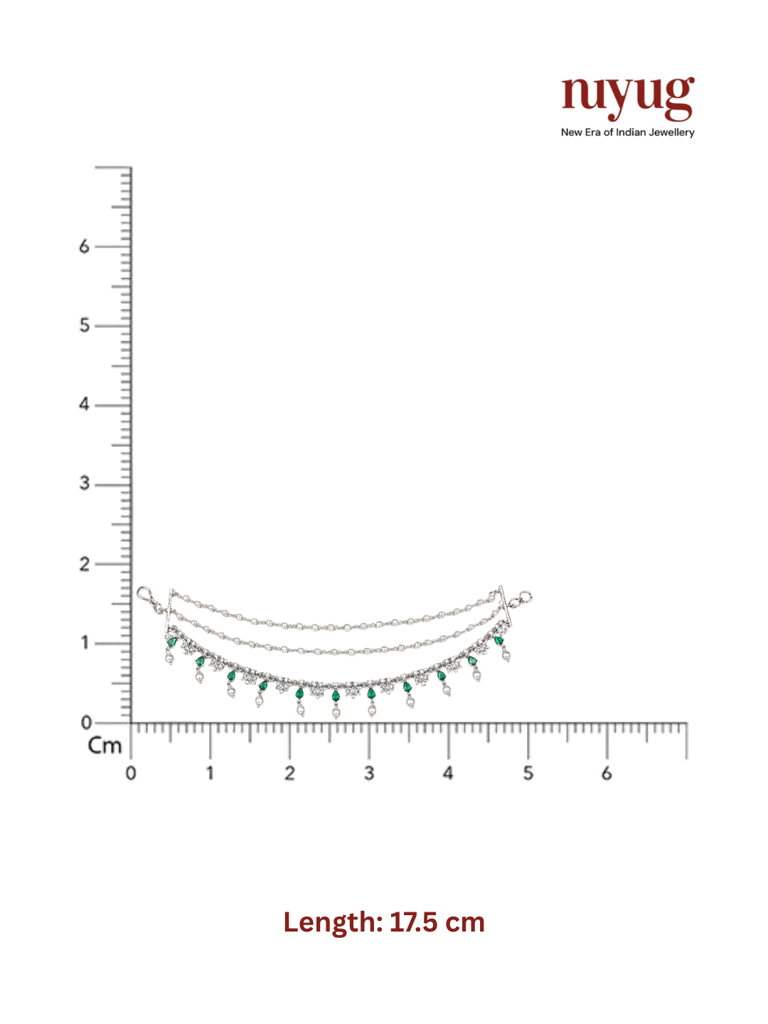 Kashvi Diamond Earchains : YI24A1036H