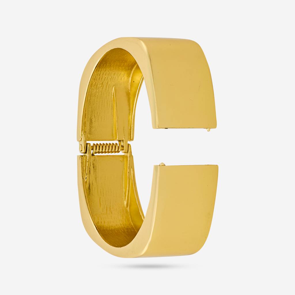 Gold - Plated Casual Wear Trendy Kada - 458945 : 458945