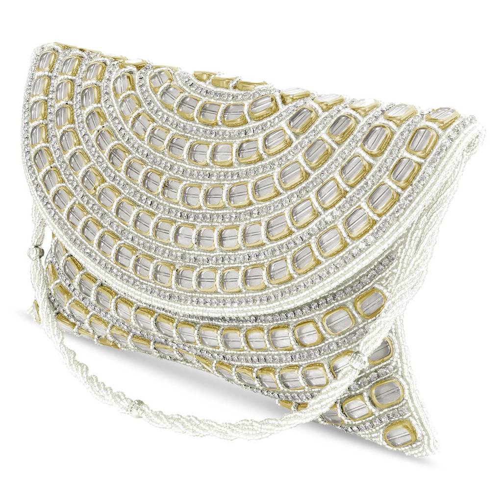 Clutch Purses For Women Wedding Handmade Evening Handbags Party Bridal Clutch (C70S) : C70S