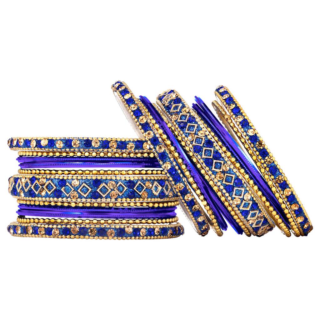 Metal Chuda Bangle Set Navratri Gift For Women Indian Traditional Ethnic Jewellery : PF51B40B