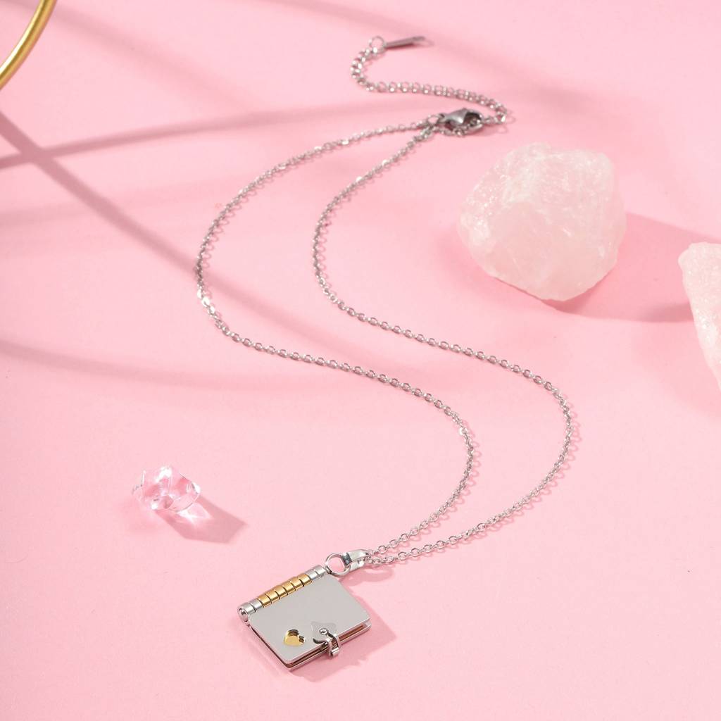 Chapter Of Love Necklace : NS14285-S-G
