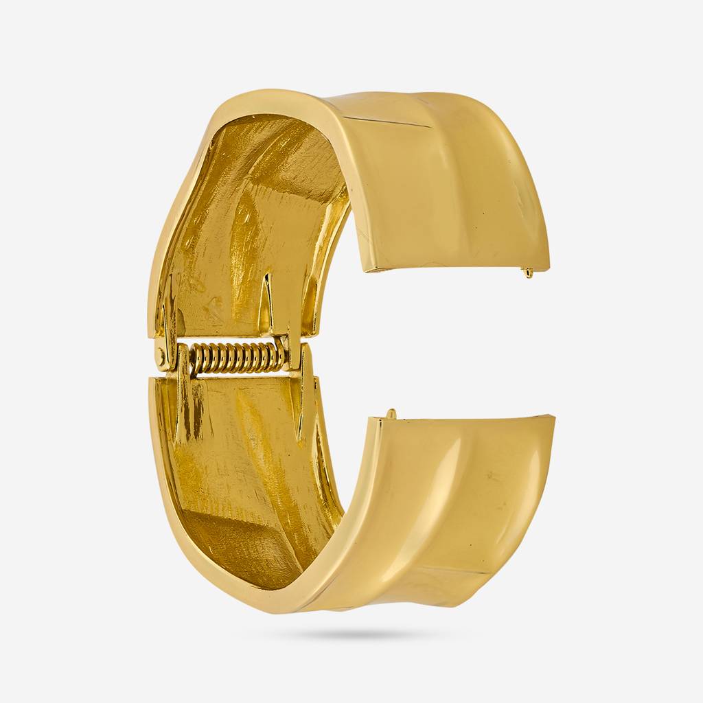 Gold - Plated Casual Wear Trendy Kada - 458911 : 458911