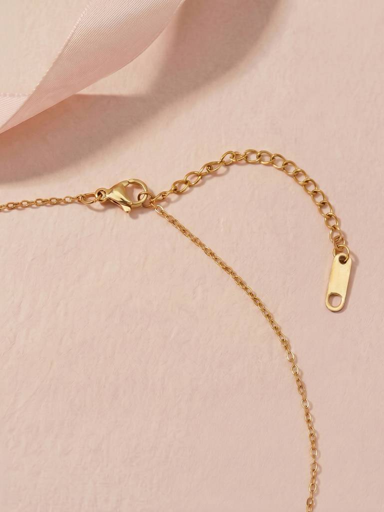 Longline Glow Bar Short Necklace For Women - Waterproof & Anti-Tarnish : NK0704