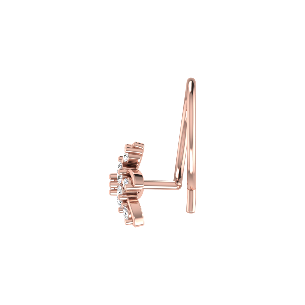 Avsar 9K Bis Hallmarked | Nosepin For Women/Girls |  Avno181 : AVNO181PC