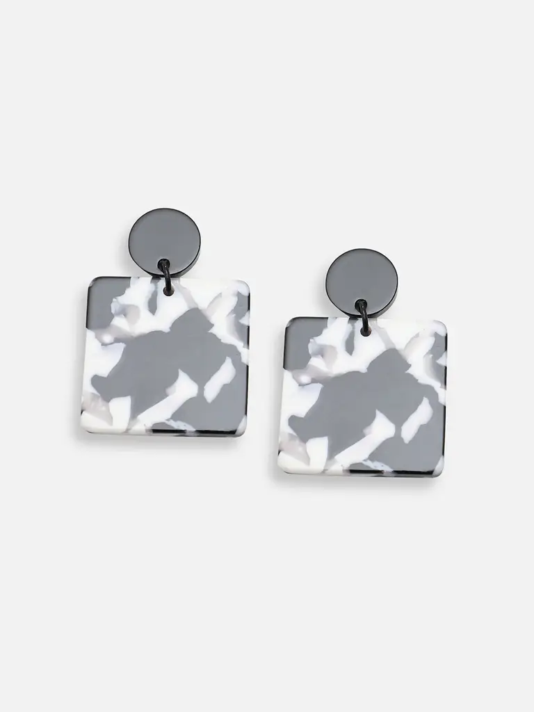 Malandra-Silver Plated Party Designer Drop Earring For Women : SOHEAR6710