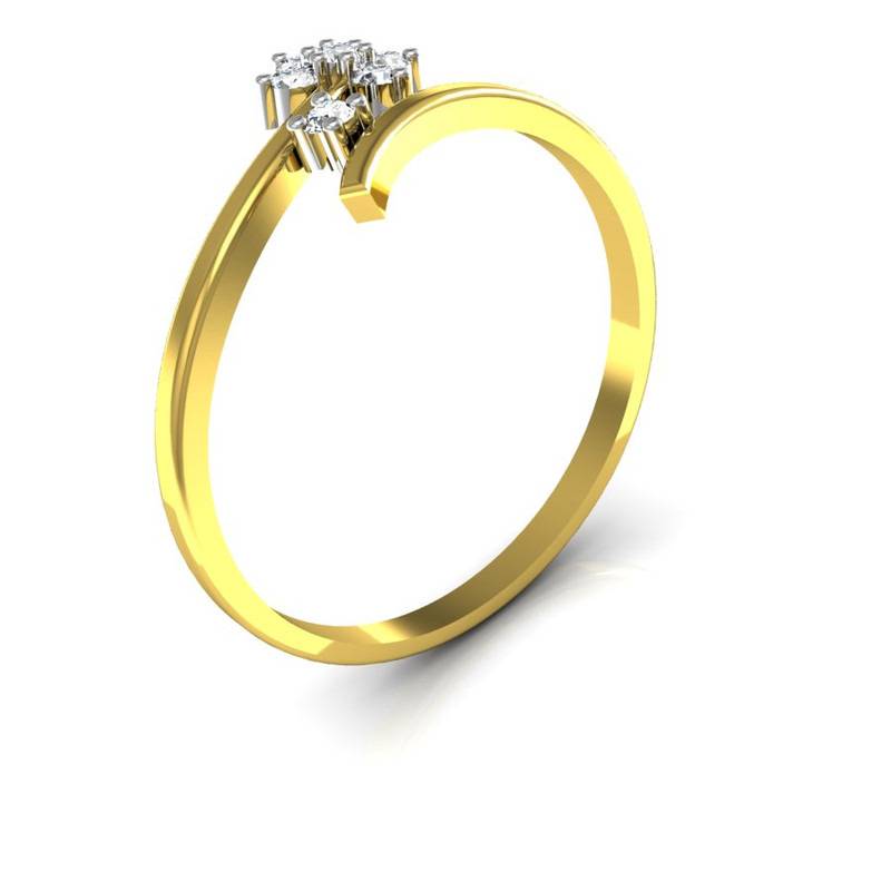 9K Bis Hallmarked Ring For Women/Girls | Bgr004 : BGR004YC_8