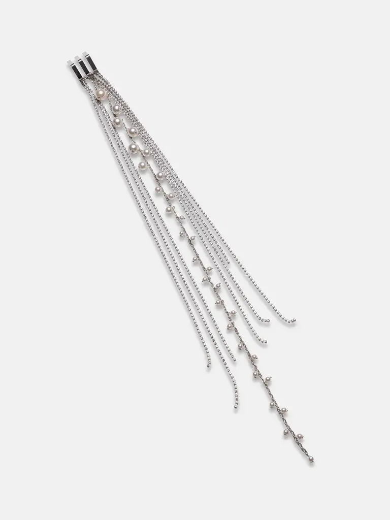 Mireya-Sohi Fur Bumpit Hair Pin : SOHIHA9490