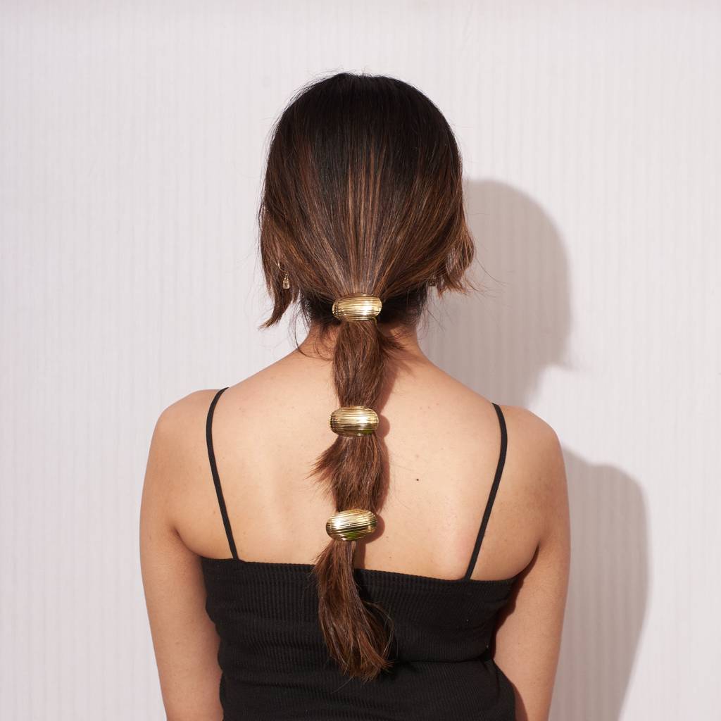Molten Grace Hair Tie : HX-HT-S-0011-G-BK
