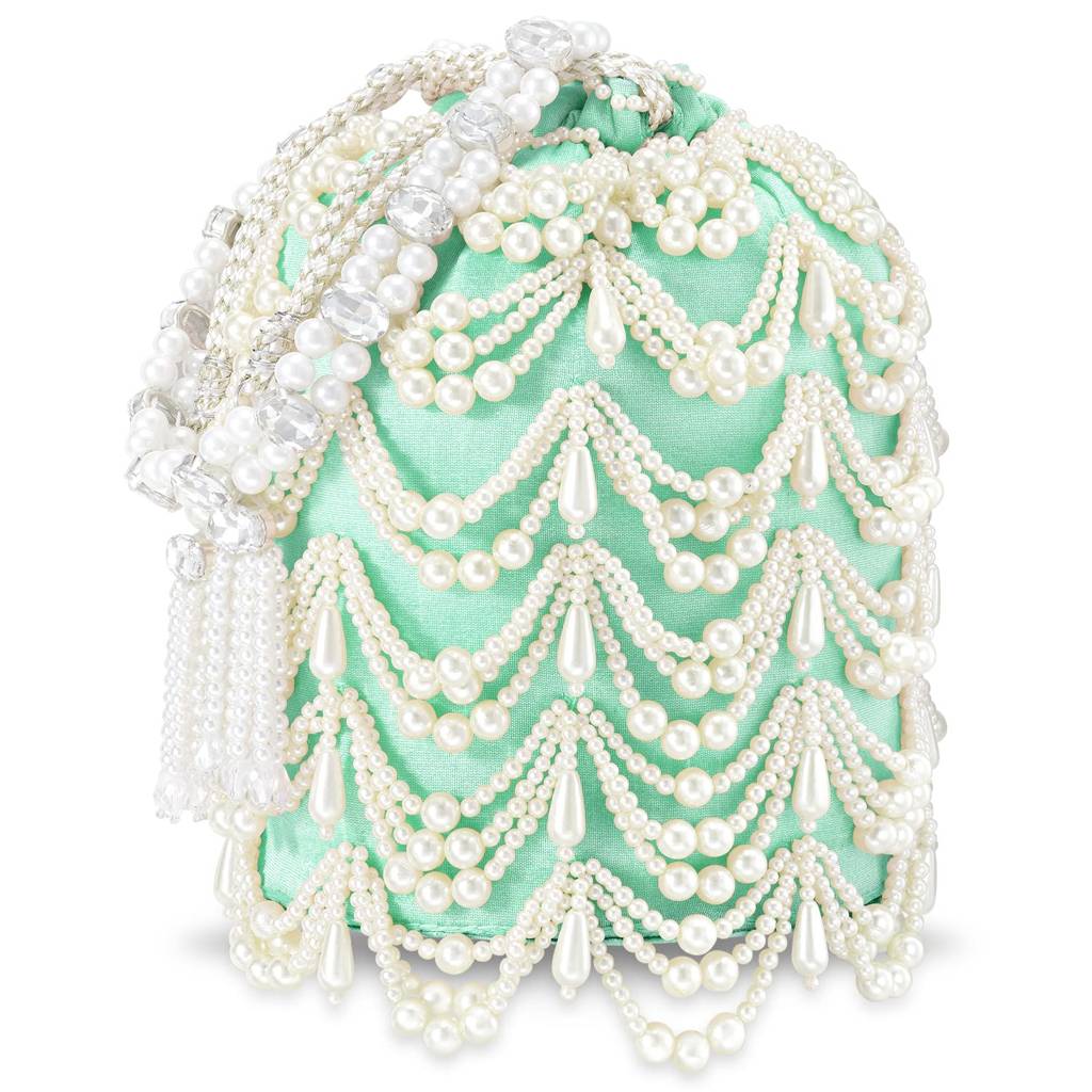 Potli Bags For Women Evening Bag Clutch Ethnic Bride Purse With Drawstring(P45M) : P45MNT