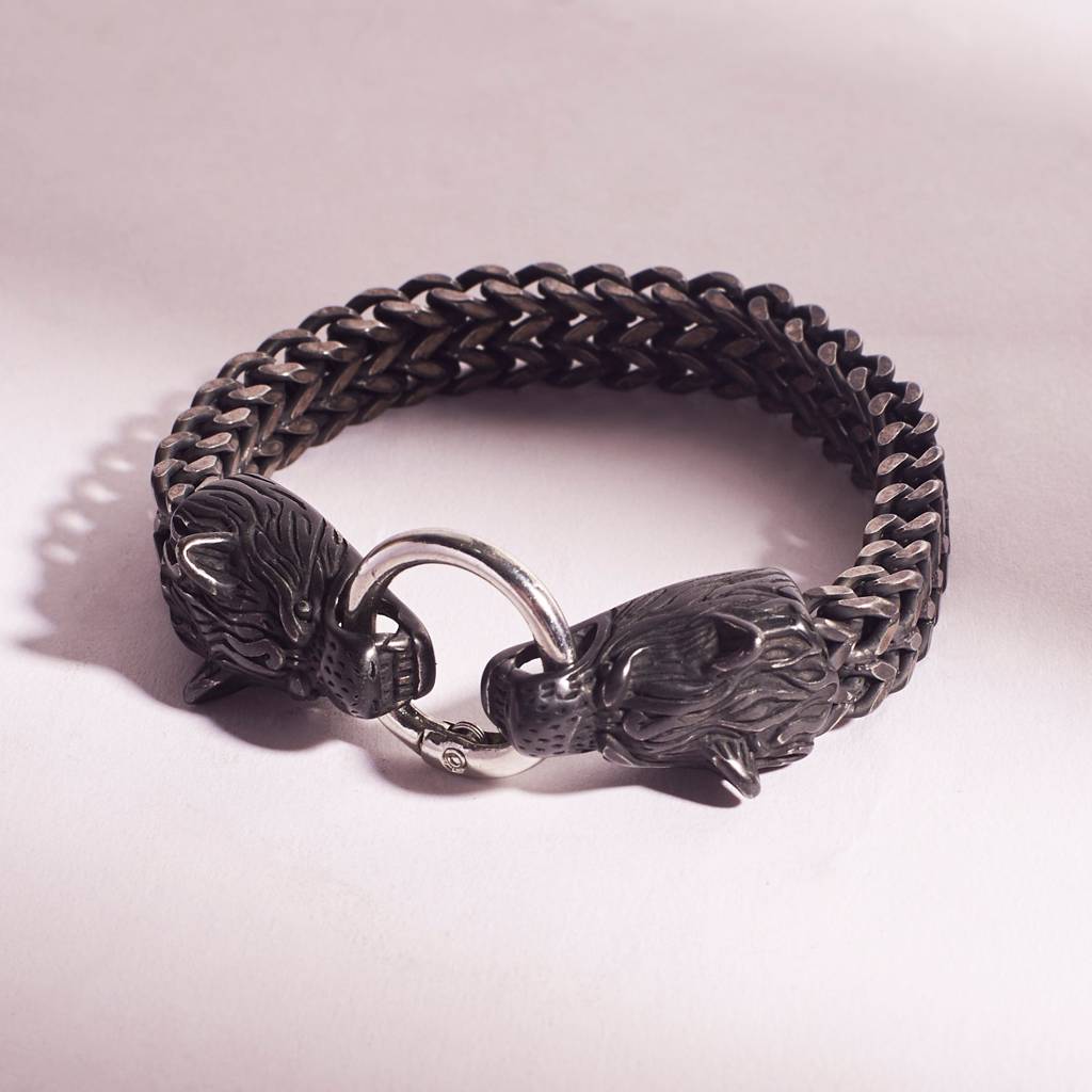 Royal Beast Bracelet-Black : MB1S0524-S-BLK