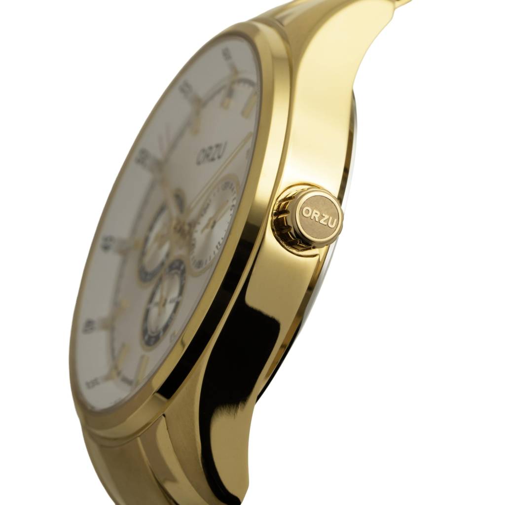 Multifunction Dial Men'S Watch - Mm40051 | Stainless Steel Case & Solid Band | Sapphire Glass | Band Watch For Men : MM40052