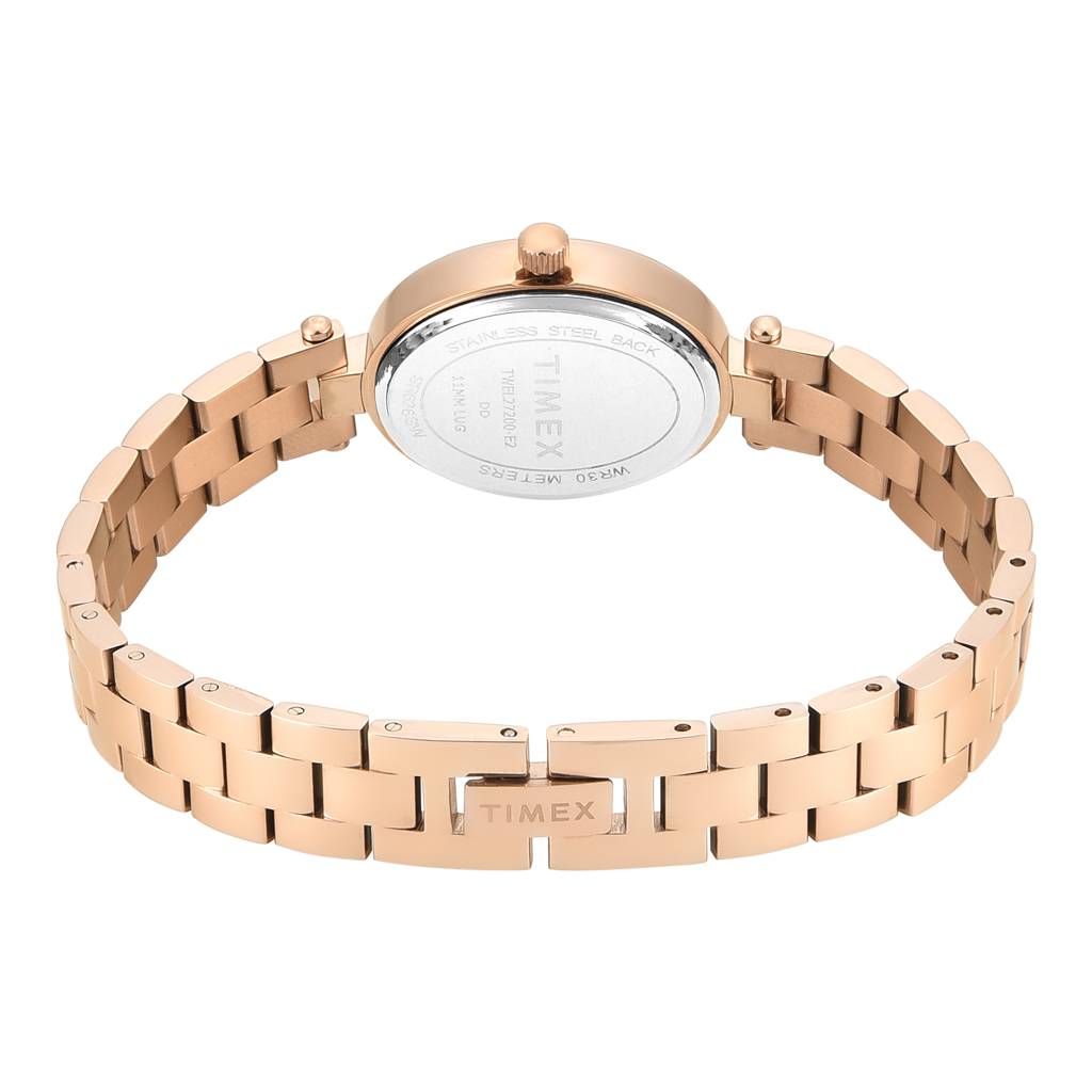 Timex Oval 23Mm Analog Women Watch : TWEL27200