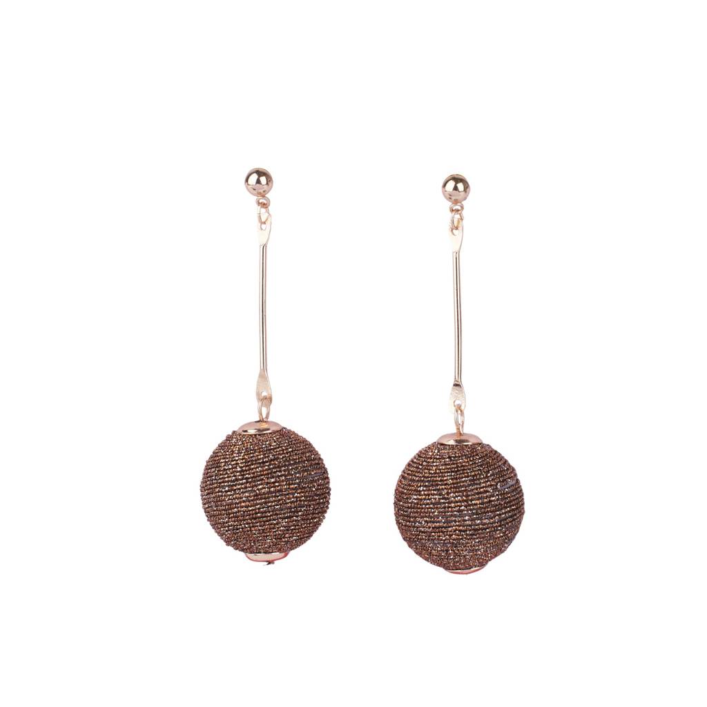 Glam Drops Earrings : ES14267-G-BRN