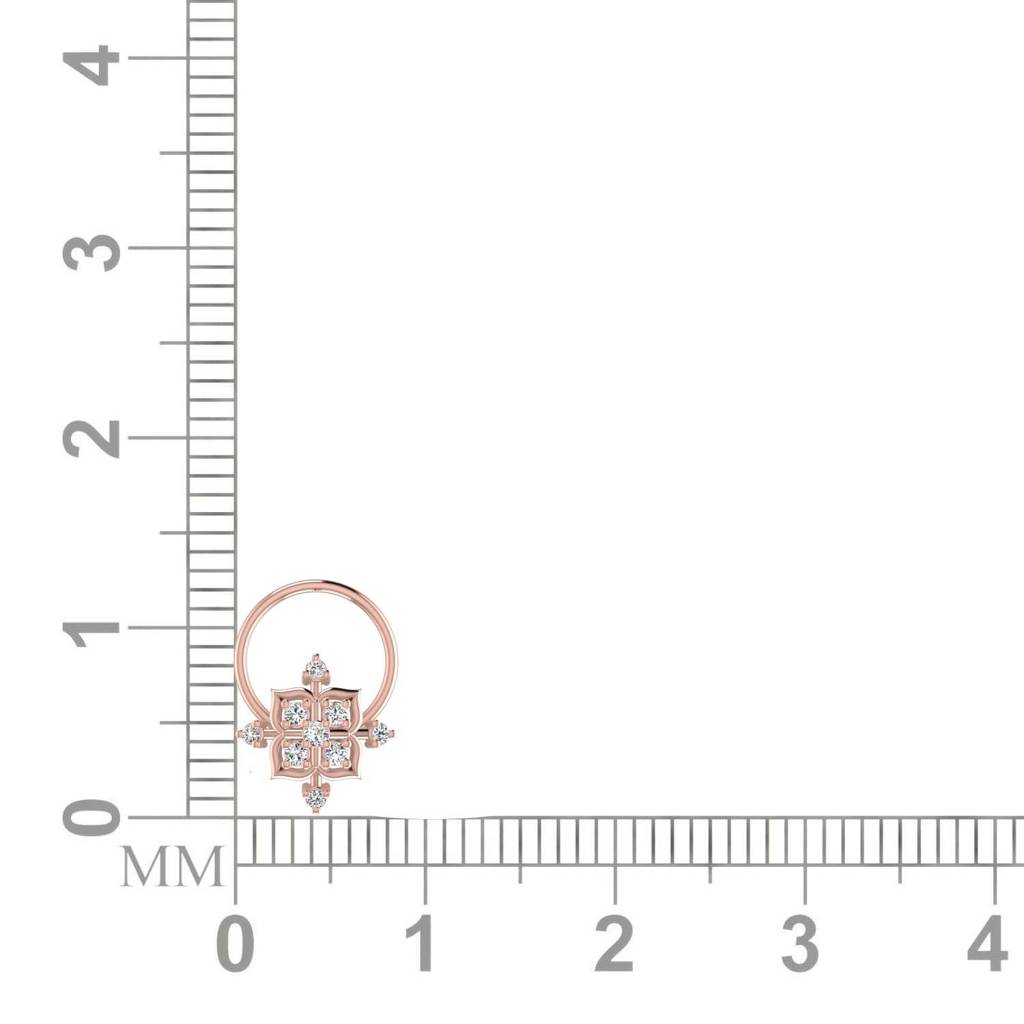 Avsar 9K Bis Hallmarked | Nosepin For Women/Girls |  Avno217 : AVNO217PC