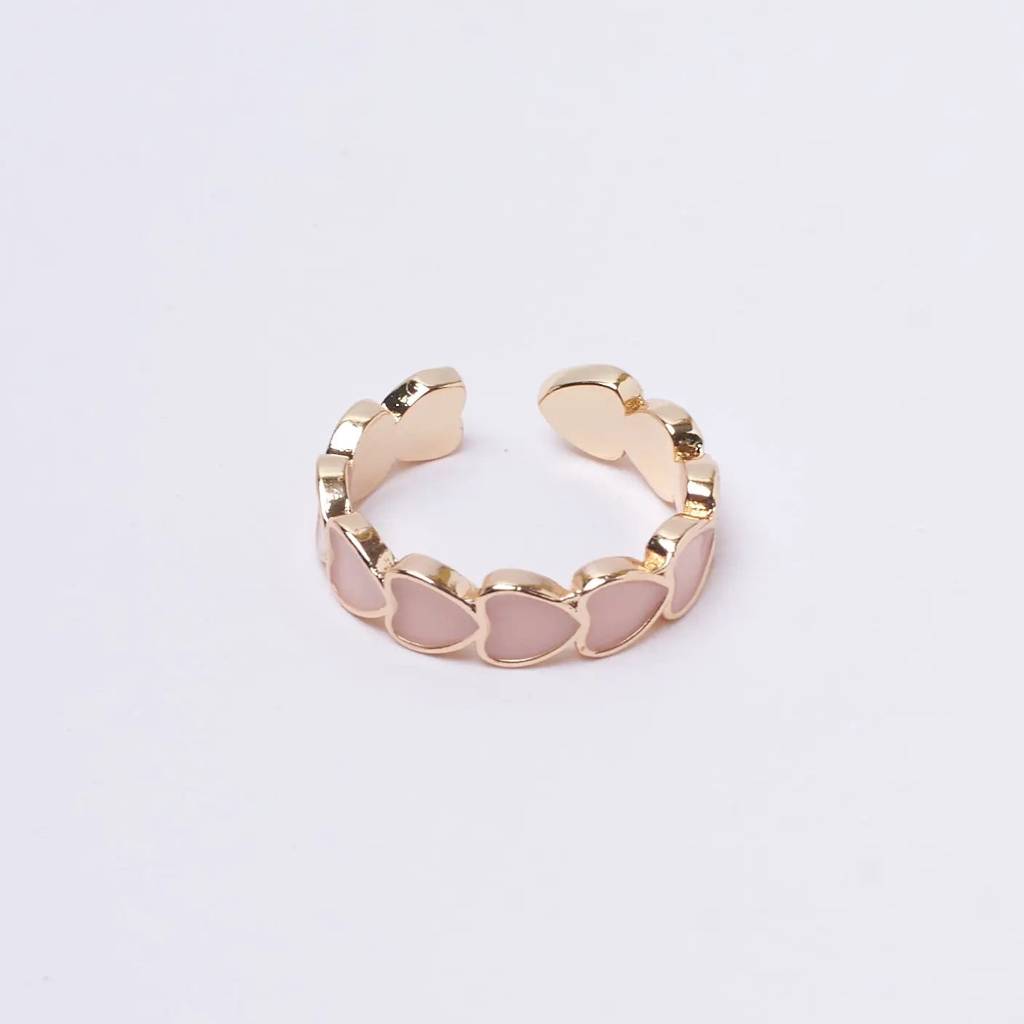 Mocha Me Hearts Ring : RS12886