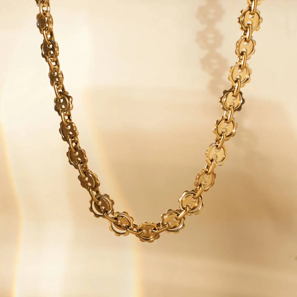 Celestial Guardian Bracelet And Necklace Combo : NBC-067-G-BU-1
