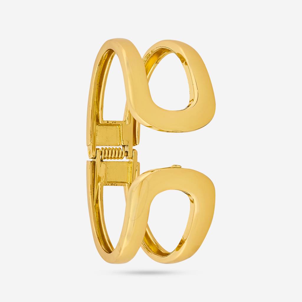 Gold - Plated Casual Wear Trendy Kada - 458934 : 458934