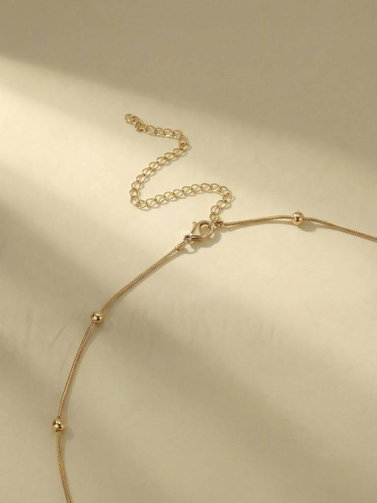 Delicate Bead Accent Waist Chain For Women - Waterproof & Anti-Tarnish : W0011