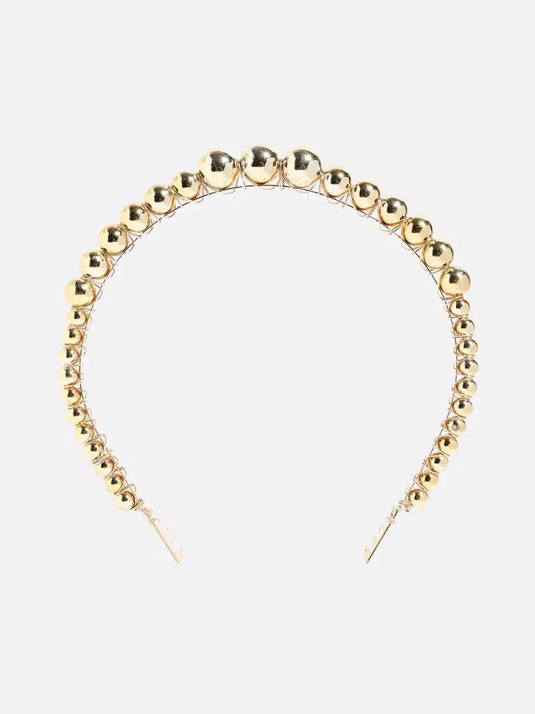Vilma-Gold-Plated Hairband : SOHIER9276