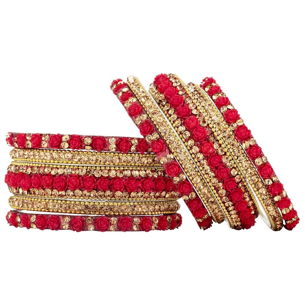 Ethnic Bangles Chuda Set Traditional Jewellery For Women : PF51B35R