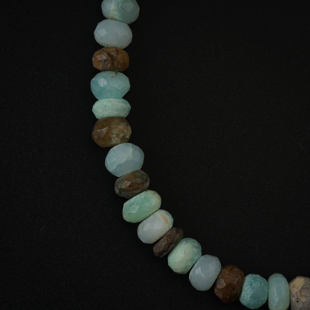 Blue Opal Stone Silver Bracelet : Blue_Opal_Stone_Silver_Bracelet_Aug24