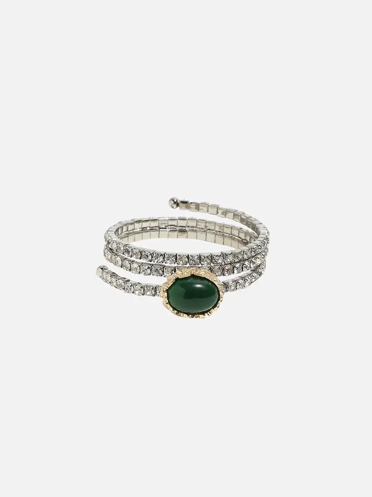 Leticia-Silver-Plated Wraparound : SOHIBR9140