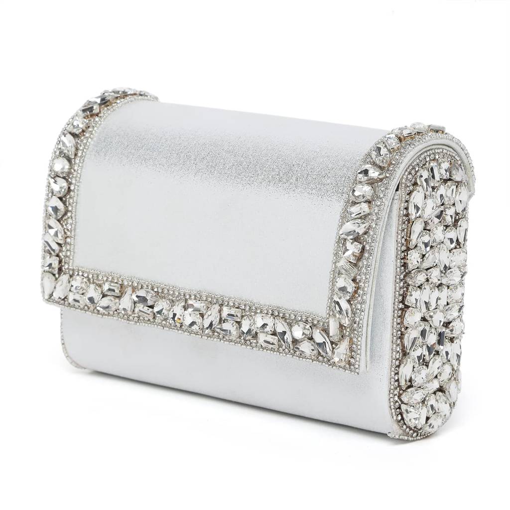 Clutch Purses For Women Wedding Handmade Evening Handbags Party Bridal Clutch : C100S