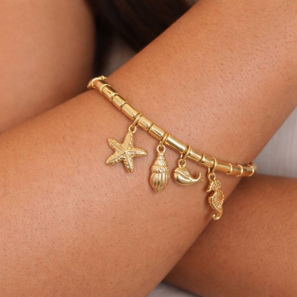 Beach Charm Bracelet : SLT-BR-7
