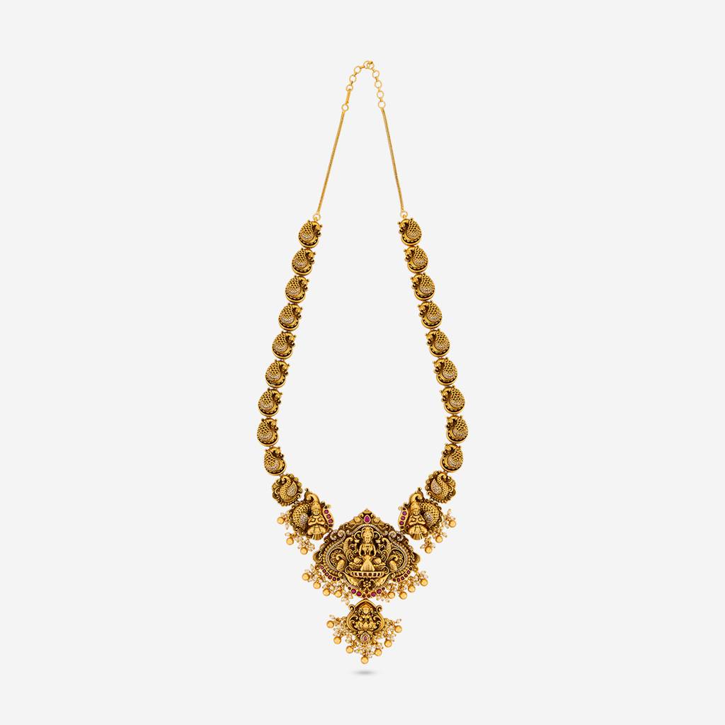 Ruby Gold - Plated Bridesmaid Antique Necklace - 469535 : 469535