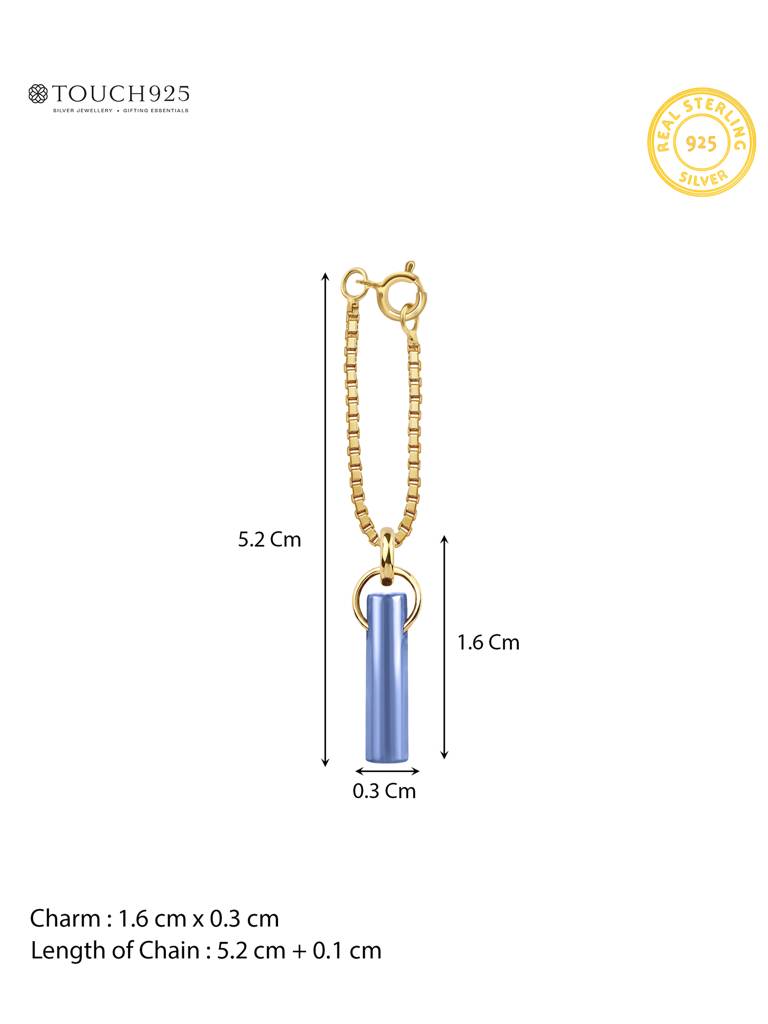 Chloe Birthstone Charm (Sep) : AIBSCH109