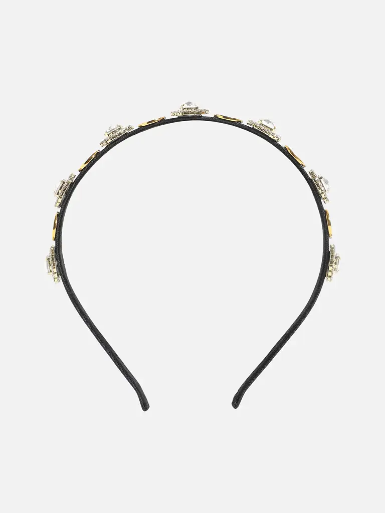 Aimee-Black Color Hairband : SOHIBD9159