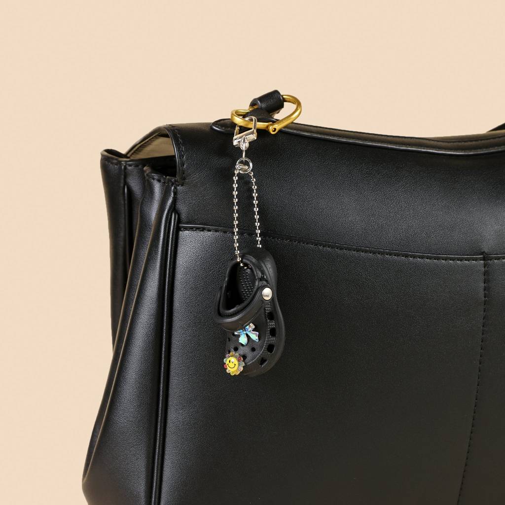 Mini Crocs Bag Charms : C-BG-0081-S-BK