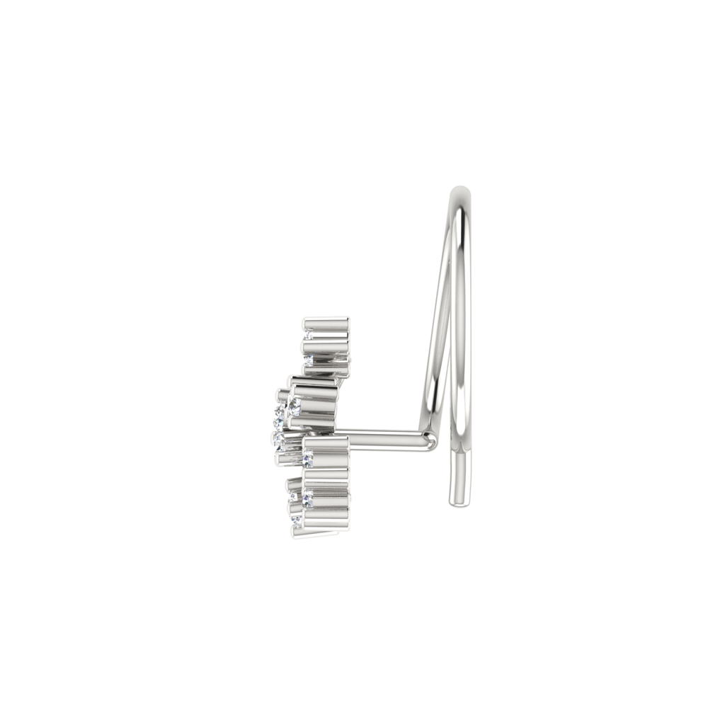 Avsar 9K Bis Hallmarked | Nosepin For Women/Girls |  Avno166 : AVNO166WC