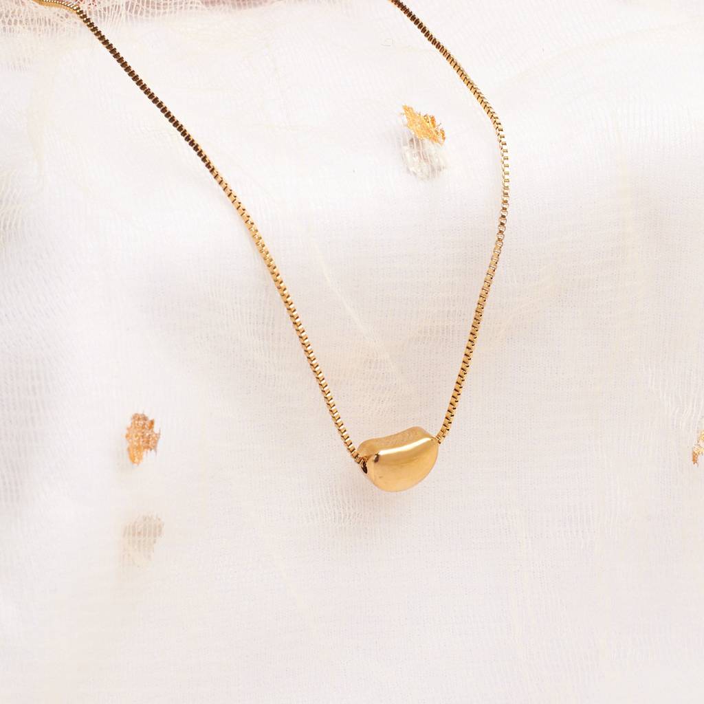 Pretty You Golden Necklace : NS12292