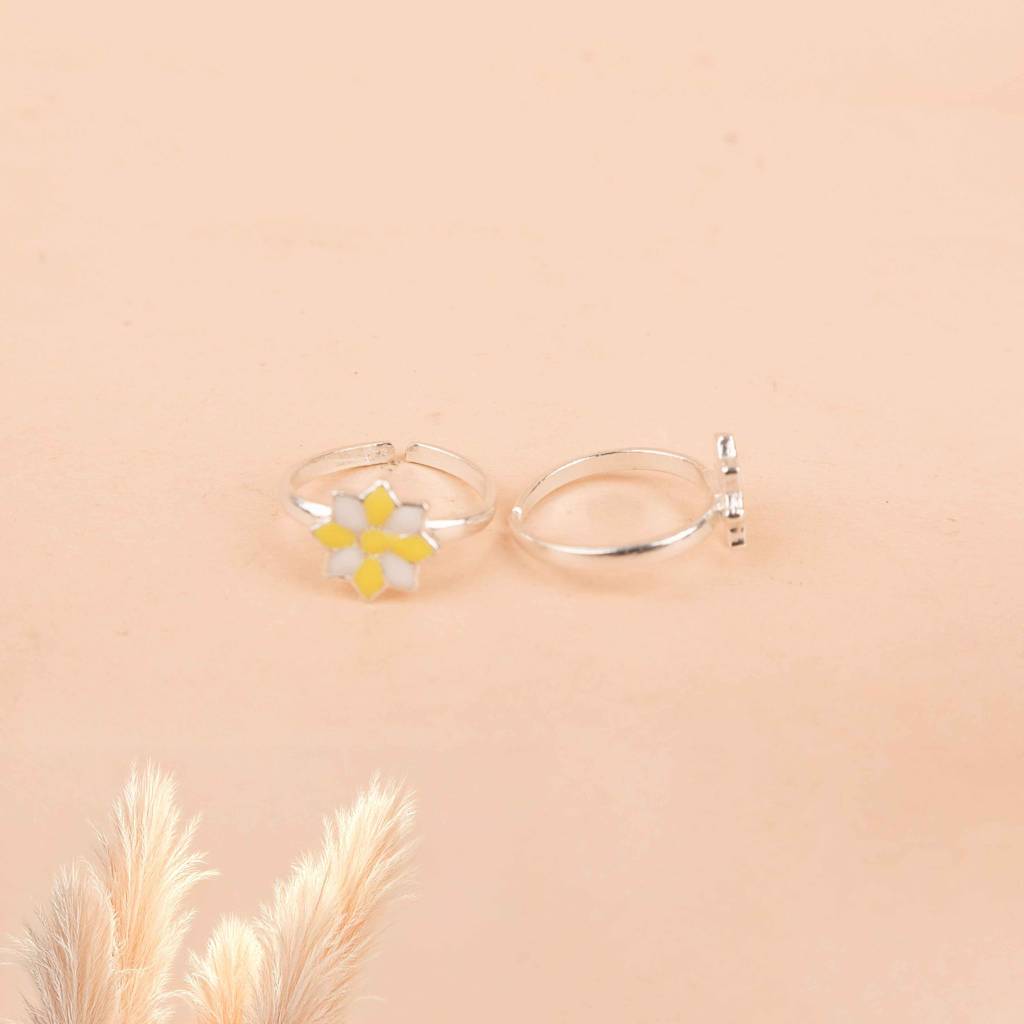 Adya Bloom Toe Ring Cum Midi Ring : SK20092